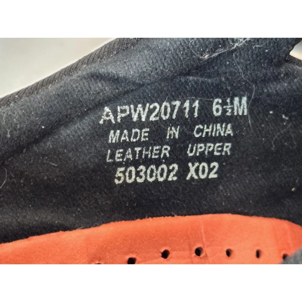 Rockport Womens Black Leather Mary Jane Walking Shoes APW20711 Size 6.5‎ M